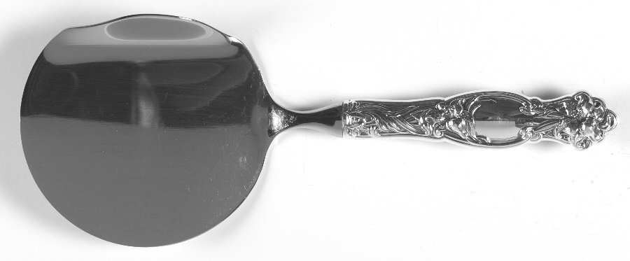 Frontenac (Sterling, Newer) Cranberry Server with Stainless Bowl