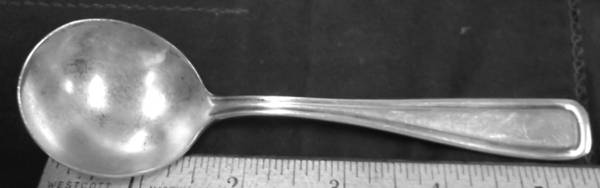 Claremont (Silverplate) Round Bowl Soup Spoon (Bouillon)