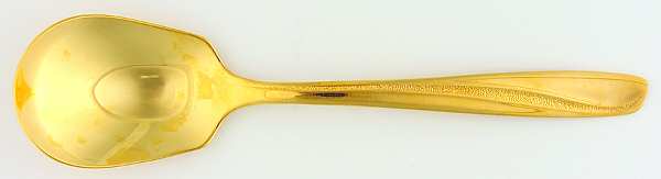 Golden Seaswept (Gold Electroplate) Sugar Spoon