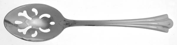 Shellbrook (Silverplate) Pierced Tablespoon (Serving Spoon)
