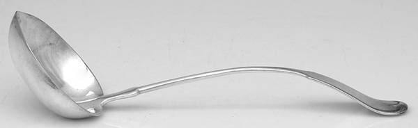 Tipped (Silverplate) Oyster Ladle Solid Piece