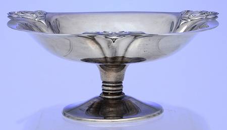 Royal Danish (Sterling, Hollowware) Round Compote (Height X Width)