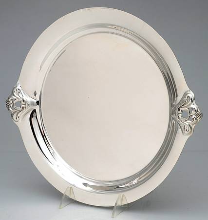 Royal Danish (Sterling, Hollowware) 13" Round Tray