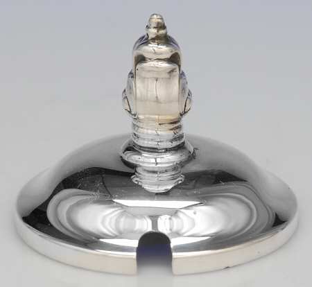 Royal Danish (Sterling, Hollowware) Sterling Lid for Crystal Marmalade