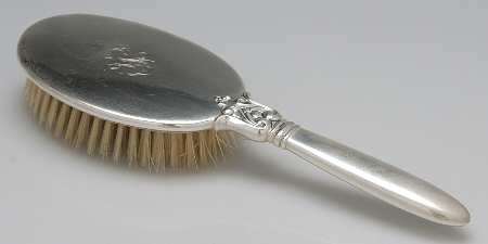 Royal Danish (Sterling, Hollowware) Hair Brush