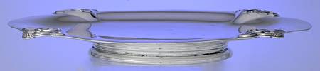 Royal Danish (Sterling, Hollowware) Sterling Footed Cake Plate