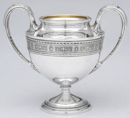 Wedgwood (Sterling, Hollowware, Geometric Base) Sugar Bowl No Lid