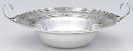 Wedgwood (Sterling, Hollowware, Geometric Base) 6" Bon Bon Bowl