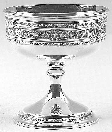 Wedgwood (Sterling, Hollowware, Geometric Base) Low Sherbet