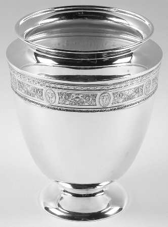 Wedgwood (Sterling, Hollowware, Geometric Base) 7" Vase