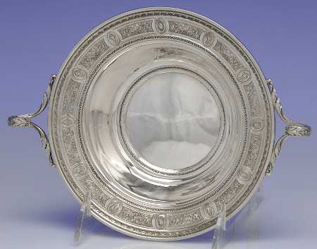 Wedgwood (Sterling, Hollowware, Geometric Base) 6" Bon Bon Bowl