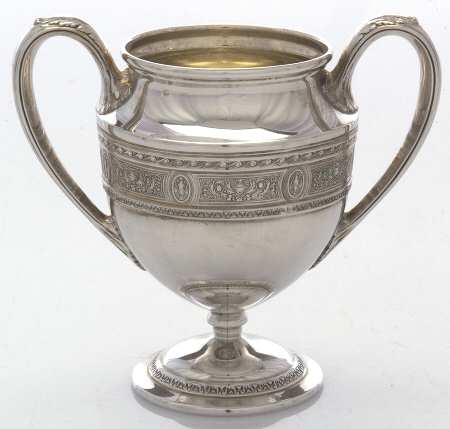 Wedgwood (Sterling, Hollowware, Geometric Base) Mini Open Sugar Bowl