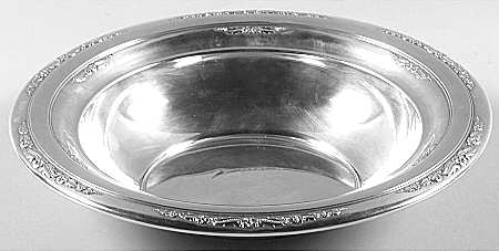 Courtship (Sterling, 1936, Hollowware) 10" Round Vegetable Bowl