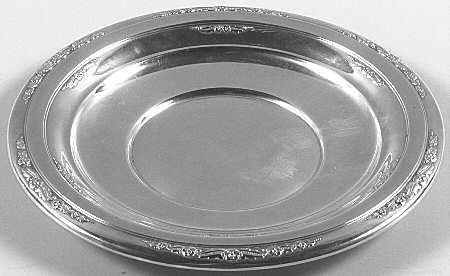 Courtship (Sterling, 1936, Hollowware) 10" Sandwich Plate