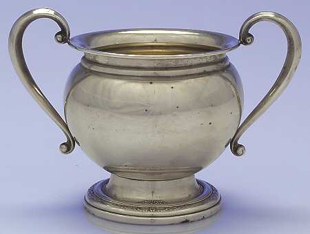 Courtship (Sterling, 1936, Hollowware) Mini Open Sugar Bowl