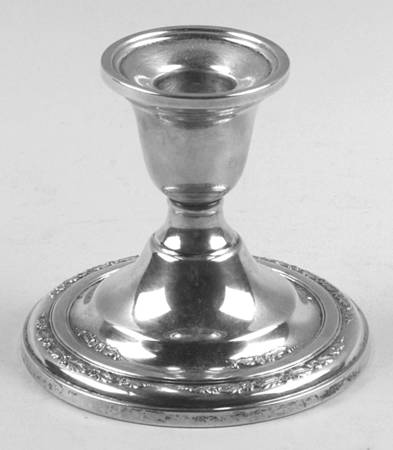 Courtship (Sterling, 1936, Hollowware) Weighted Candleholder