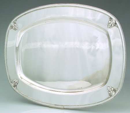 Adoration (Silverplate, Hollowware) 18" Oval Serving Platter