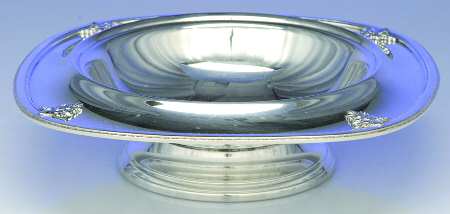 Adoration (Silverplate, Hollowware) Plated Footed Bon Bon Bowl