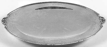 Argosy (Silverplate, Hollowware) Silverplate Footed Cake Plate
