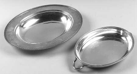 Argosy (Silverplate, Hollowware) Double Vegetable Bowl