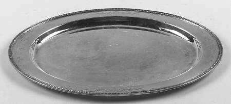 Argosy (Silverplate, Hollowware) Small Plated Meat Platter No Well