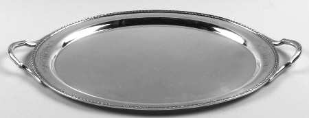 Argosy (Silverplate, Hollowware) Small Silverplate Waiter Tray