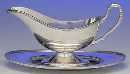 Argosy (Silverplate, Hollowware) Gravy Boat & Underplate