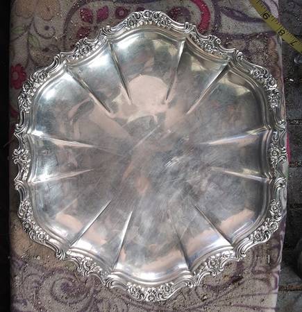Countess (Silverplate, Hollowware) 12" Round Tray