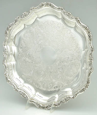 Countess (Silverplate, Hollowware) 14" Round Tray