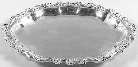 Countess (Silverplate, Hollowware) Medium Plated Meat Platter No Well