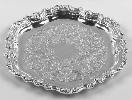 Countess (Silverplate, Hollowware) 14" Round Tray