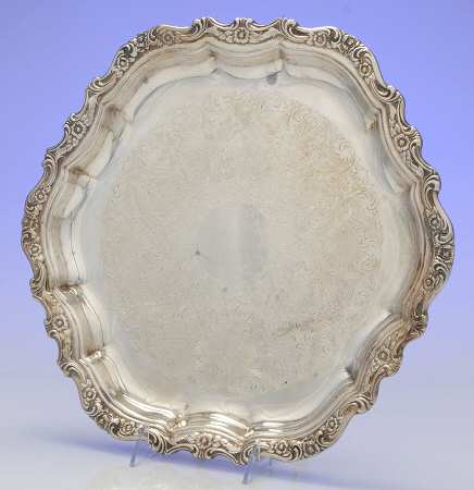 Countess (Silverplate, Hollowware) 14" Round Tray