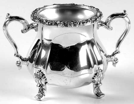 Countess (Silverplate, Hollowware) Sugar Bowl No Lid