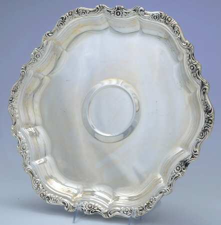 Countess (Silverplate, Hollowware) Tray for Chip & Dip Set by International Silver