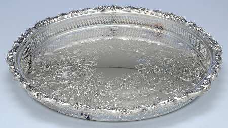 Countess (Silverplate, Hollowware) Silverplate Gallery Tray