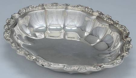 Countess (Silverplate, Hollowware) Double Vegetable Bowl-No Lid
