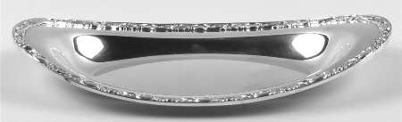 Exquisite (Silverplate, Hollowware) Silverplate Bread Tray