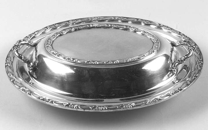 Exquisite (Silverplate, Hollowware) Double Vegetable Bowl