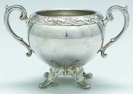 Exquisite (Silverplate, Hollowware) Sugar Bowl No Lid