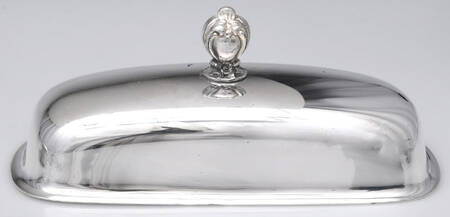 Victorian Rose (Silverplate, Hollowware) Lid for 1/4 Pound Butter
