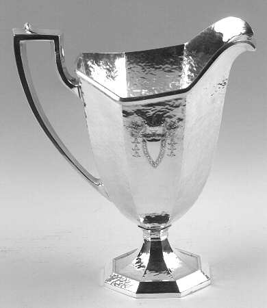 Heraldic (Silverplate, Hollowware) Silverplate Water Pitcher