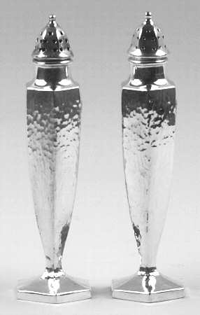 Heraldic (Silverplate, Hollowware) Salt & Pepper Set