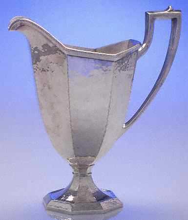 Heraldic (Silverplate, Hollowware) Silverplate Water Pitcher