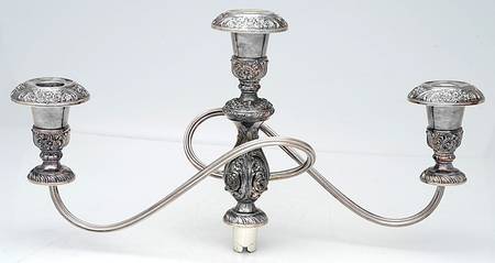 Heritage (Silverplate, Hollowware) Arm for 3-Light Candelabra by International Silver
