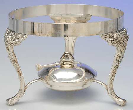 Heritage (Silverplate, Hollowware) Chafing Dish Burner