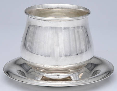 Springtime (Silverplate, Hollowware) Plated Gravy Boat & Underplate