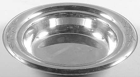 Springtime (Silverplate, Hollowware) Double Vegetable Bowl-No Lid