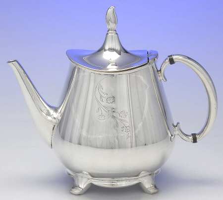 Springtime (Silverplate, Hollowware) Teapot