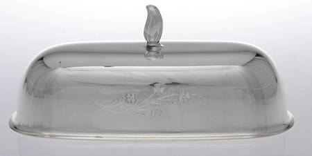 Springtime (Silverplate, Hollowware) 1/4 Lb Butter W/No Lid