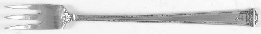 Pantheon (Sterling, 1920, Monograms) Oyster Fork